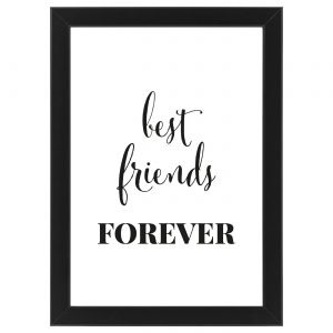 Plakat „Best Friends Forever” #023