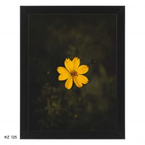 Plakat żółty kwiatek #Z125