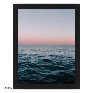 Plakat „morze po zachodzie słońca” #M16